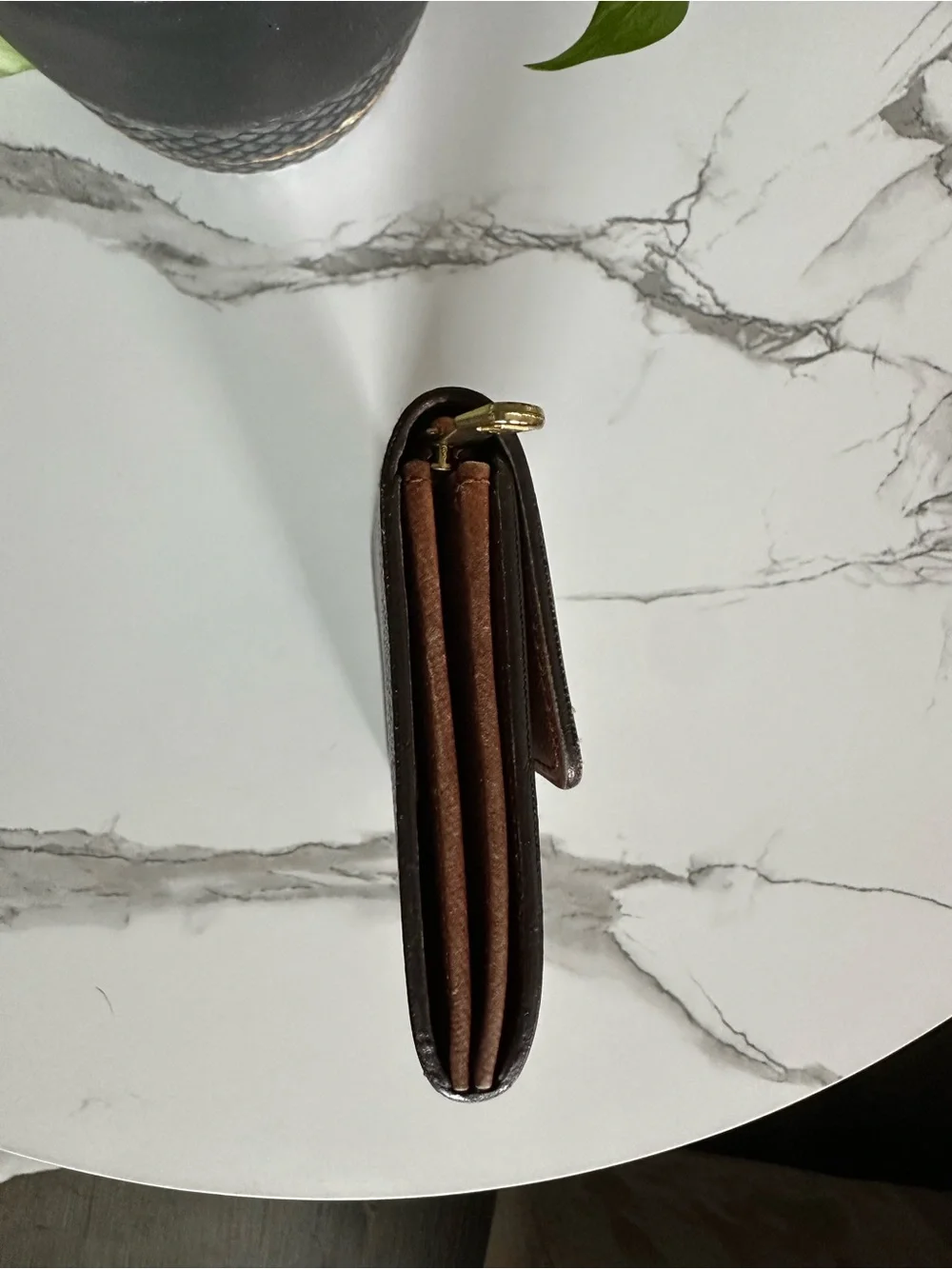 Louis Vuitton Monogram Continental Wallet - Authentic - Picture 4 of 11
